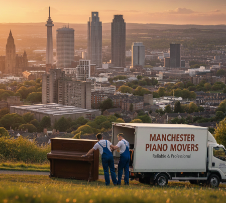 piano removals in and around manchester