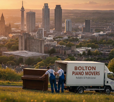 piano removals in and around bolton